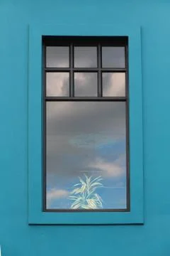 Window reflection Stock Photos