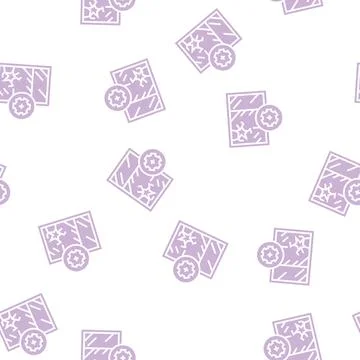 Window repair glyph seamless pattern Stock Illustration