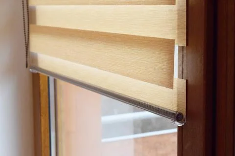 Window roller, duo system day and night 库存照片