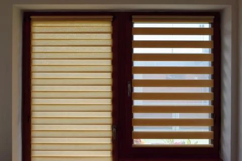 Window roller, duo system day and night Foto stock
