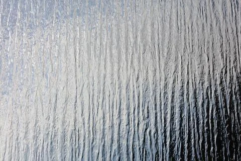 Window rough glass lines abstract macro background fine modern art high quali Ilustración de archivo