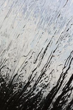 Window rough glass lines abstract macro background fine modern art high quali Ilustración de archivo
