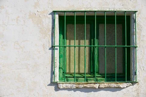 Window in a rural house Fotos de archivo