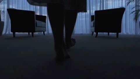 Window to the sea Stock Footage 106661164