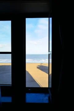 A window on the sea Stock Photos