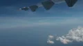 Window seat with clouds and wing HD Footage