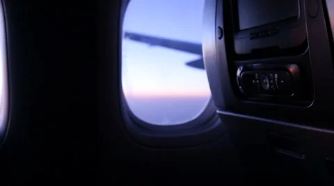 Window Seat Stock Footage 3740091