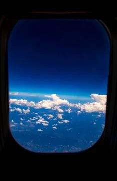 Window Seat View Stock Photos