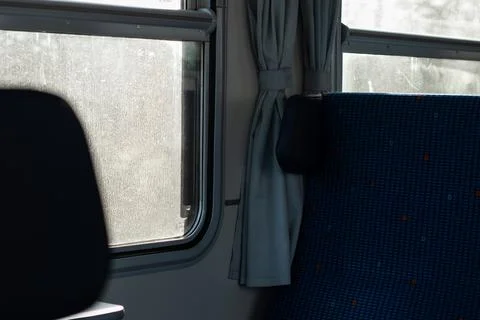 Window seats on the train Stock Photos