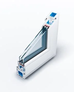 Window section Stock Illustration