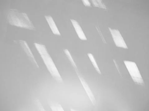 Window shadow drop on white wall background Stock Photos
