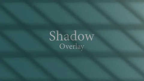 Window shadow overlay on blank wall. Stockillustratie