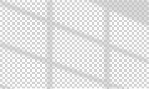 Window shadow overlay Effect PNG 库存插图