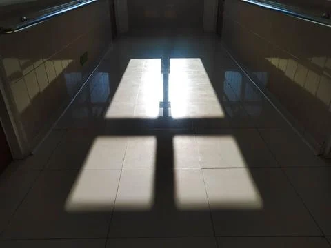 Window Shadow Foto stock