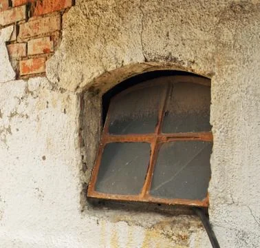 Window in shed Stock Photos