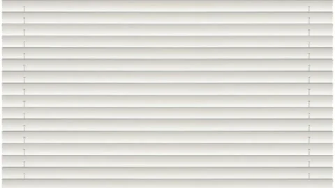 Window shutters open close animation clip. Bright light through office blinds Stock Footage 140548014