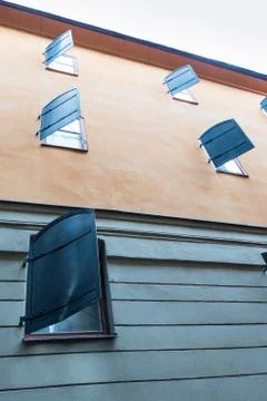 Window shutters Stock Photos