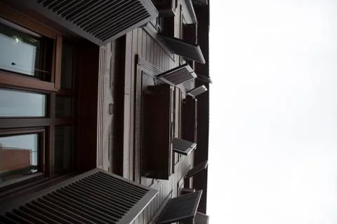 Window shutters Foto stock