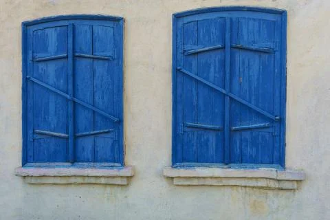 Window shutters Stock Photos