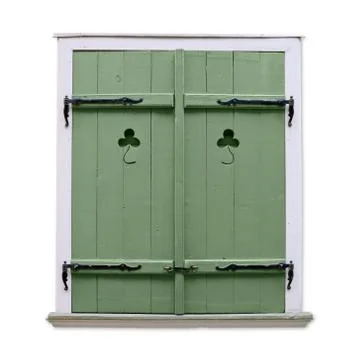Window shutters Stock Photos