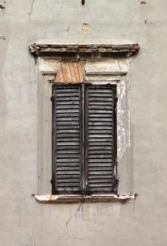 Window shutters Stock Photos