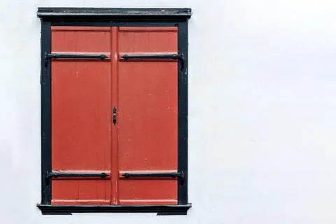 Window with shutters. Stock Photos