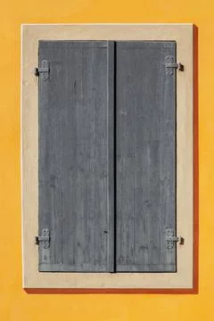 Window with shutters. Stock Photos