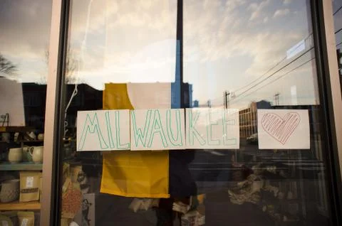 Window Sign Stock Photos