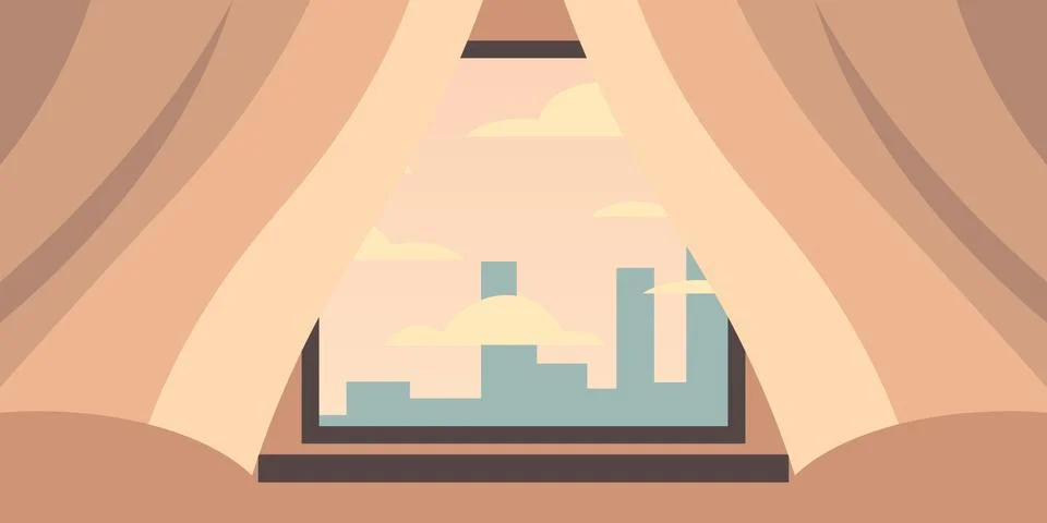 Window sill Stock Illustration