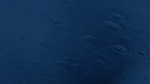 Window Skylight In The Rain At Night Stock Footage 119208892