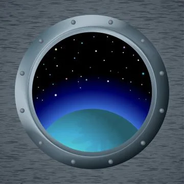 Window with space Stock Illustration