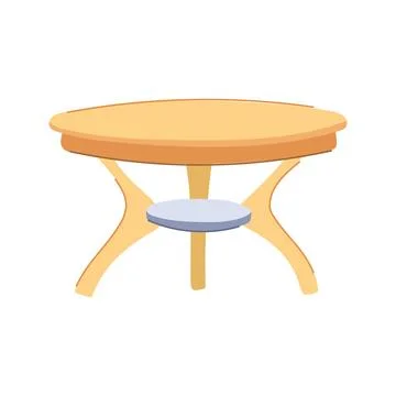 Window table dining cartoon vector illustration Illustrazione stock