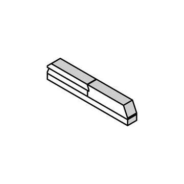 Window top view isometric icon vector illustration Stock Illustration