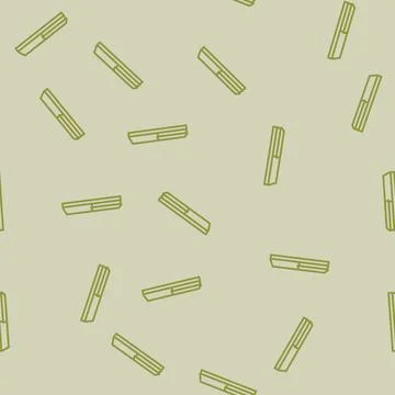 Window top view line seamless pattern Stock Illustration