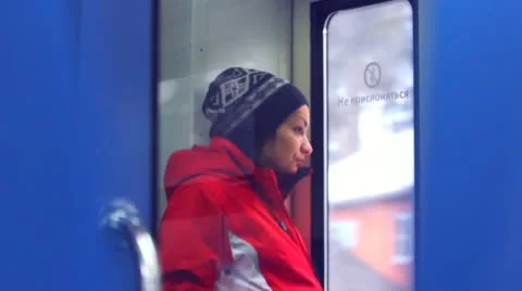 Window of a train Stock Footage 21887699