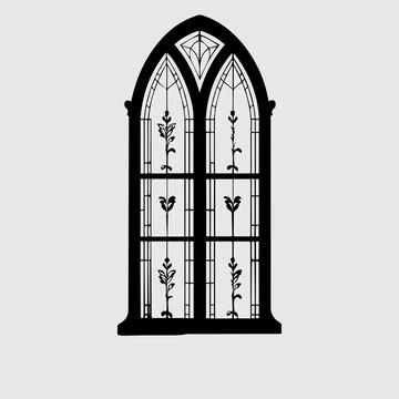 Window vector art design Ilustración de archivo