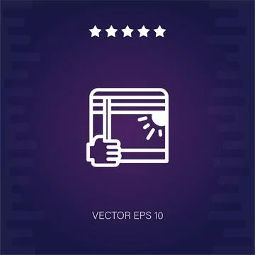 Window vector icon Stock Illustration