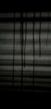 Window ventilation light shadow lines, black and white Foto stock