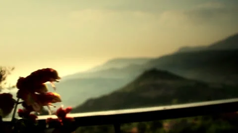 Window with view 2 Stock Footage 26810825