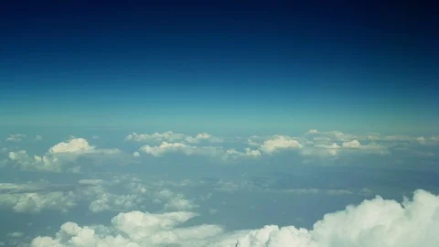 Window View from Airplane, 4k video 3840X2160 Stockbeeldmateriaal 89631282