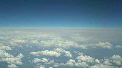 Window View from Airplane, 4k video 3840X2160 库存影片 89634242