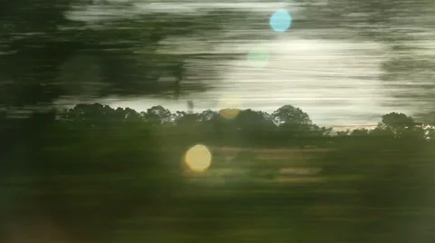 Window View from Car, Bus, Train. Traveling Full HD videos - No 121 Stock Footage 39790686