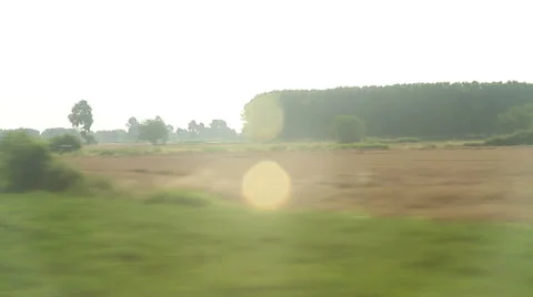 Window View from Car, Bus, Train. Traveling Full HD videos - No 131 Vidéo 39790828