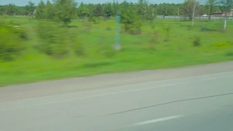 Window View from Car, Bus, Train. Stock Footage 70868906