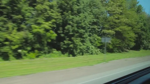 Window View from Car, Bus, Train. Stock Footage 70870695