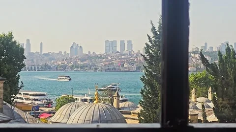 A window with a view. Stock Footage 282680609