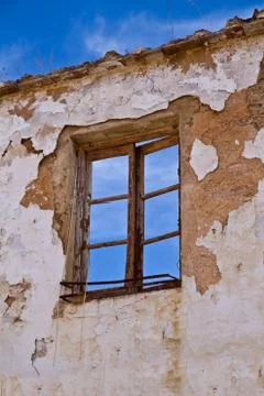 Window with a view Stock Photos