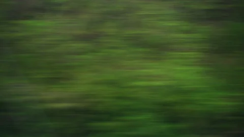 Window View from Train, Car or Bus, in 4K, No Color Correction Vídeo Stock 89570887