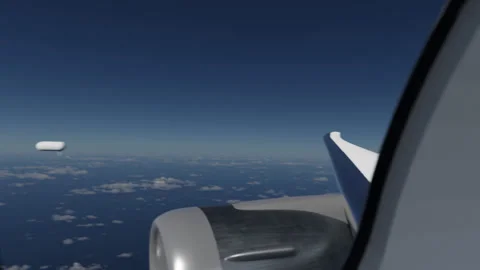 Window View UFO Stock Footage 159322441