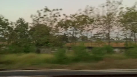 Window Views On The Rain from Java Islan Stock Footage 247479976